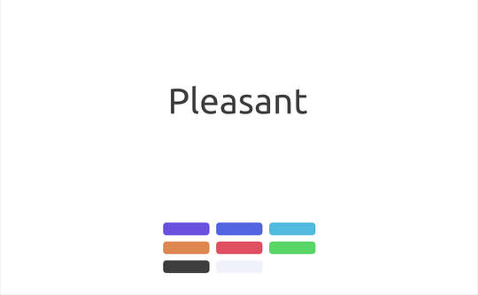 Pleasant